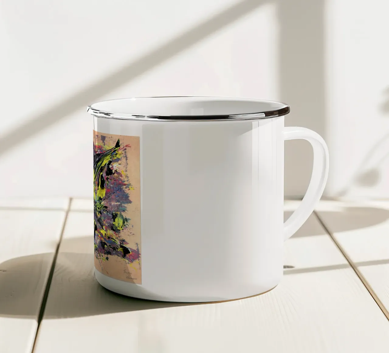 natural style 5 tazza in smalto da Thierry Vobmann Abstract painting
