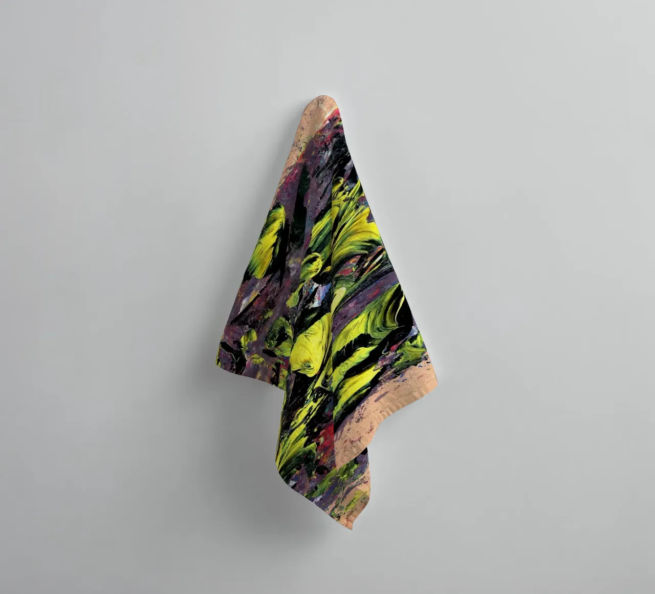 natural style 5 asciugamano da bagno da Thierry Vobmann Abstract painting