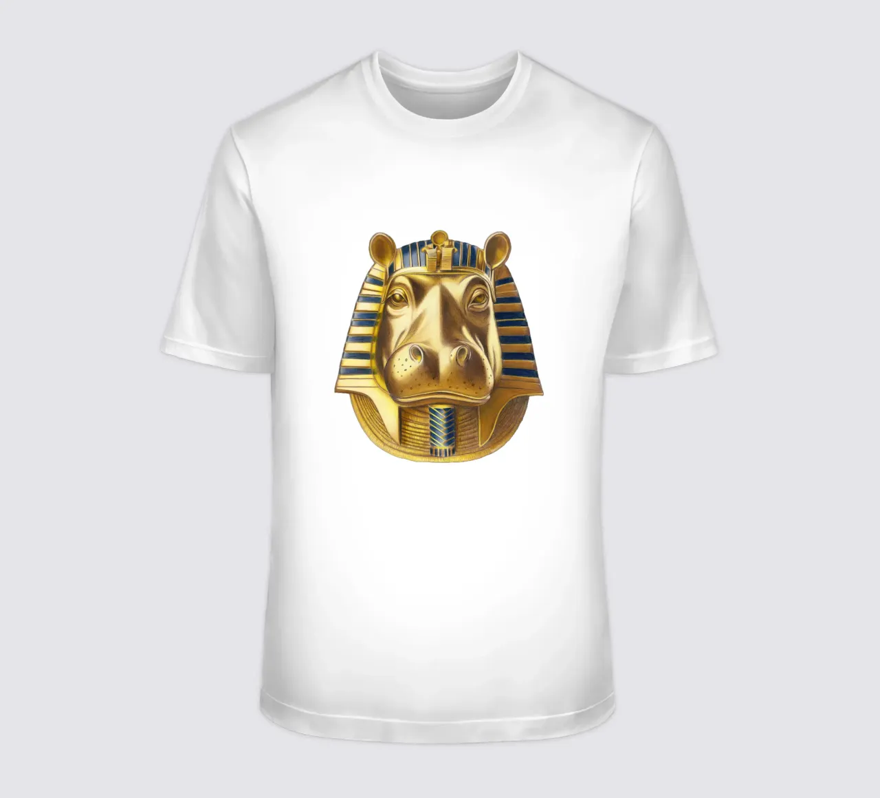 Tutankhamun Hippo t-shirt da Graphit und Farbe