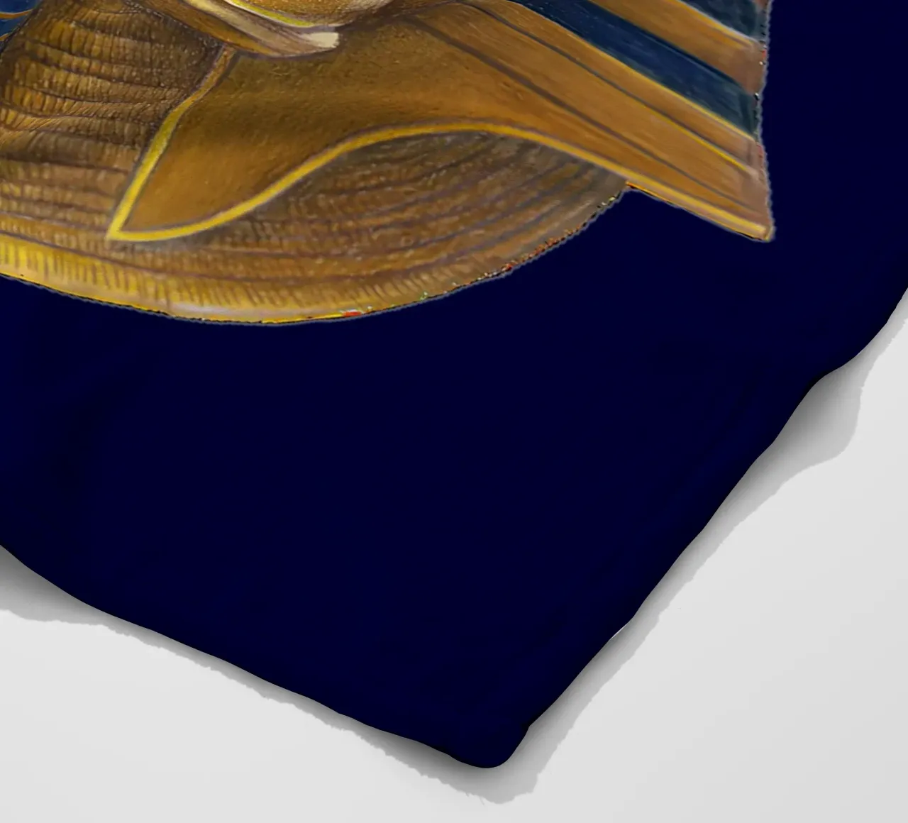 Tutankhamun Hippo coperta in pile da Graphit und Farbe