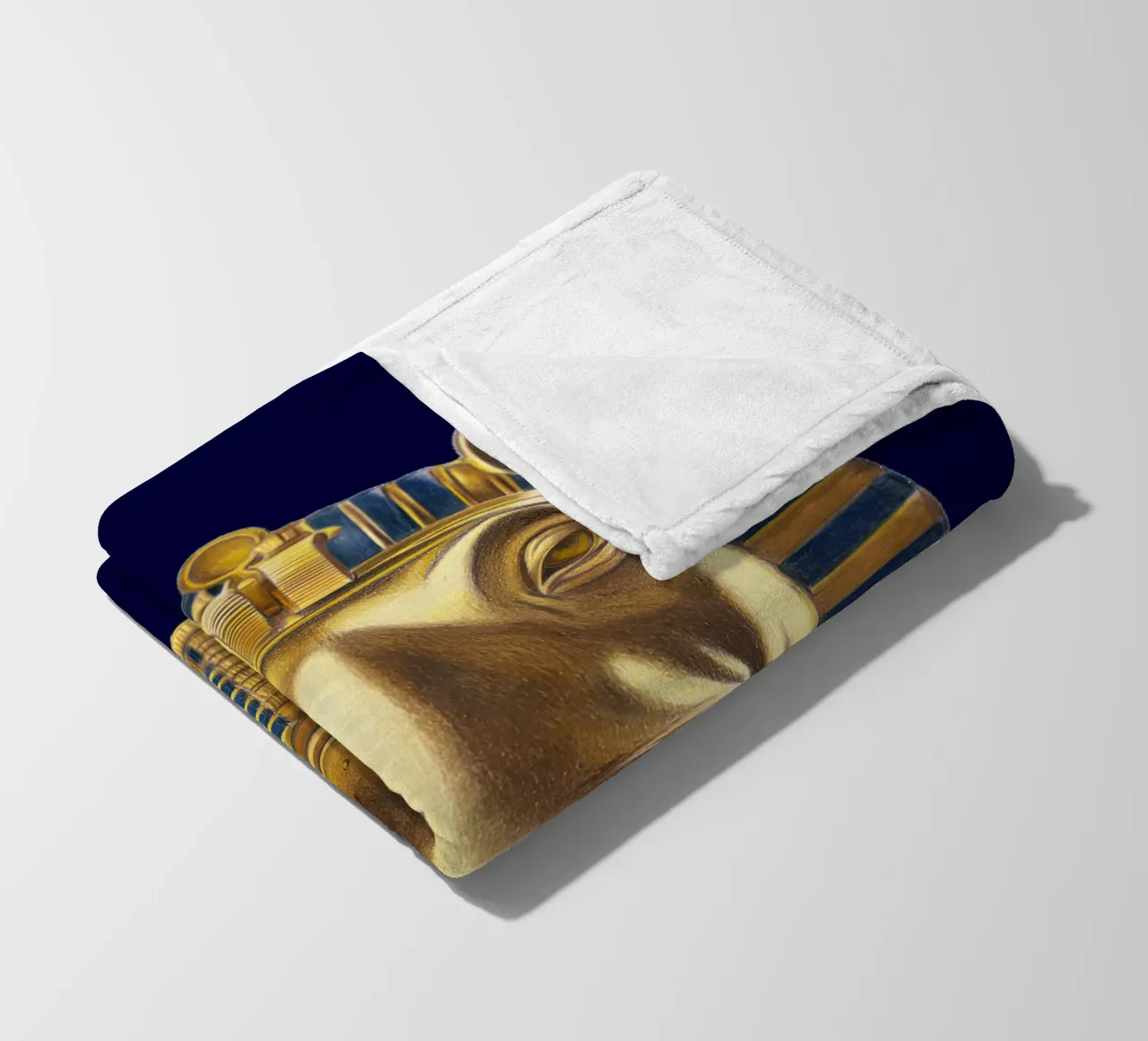 Tutankhamun Hippo coperta in pile da Graphit und Farbe