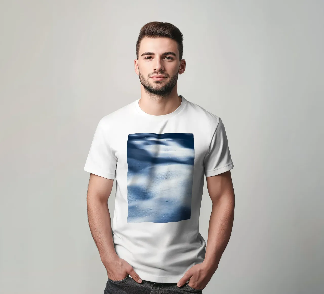 Neve scintillante - tranquillità invernale t-shirt da Whole©