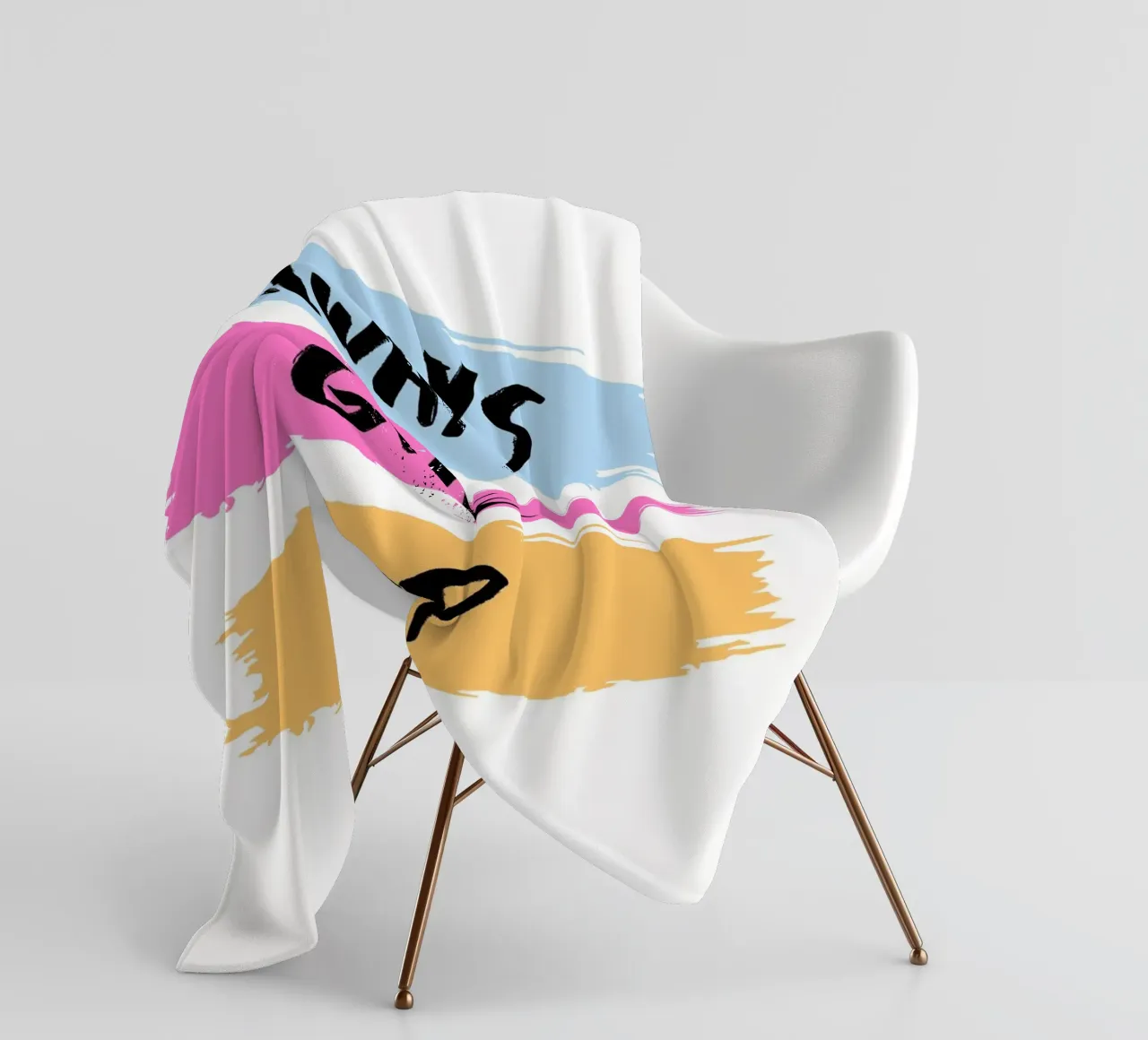 ALWAYS GIVE UP coperta in pile da ArtDesign by KBK