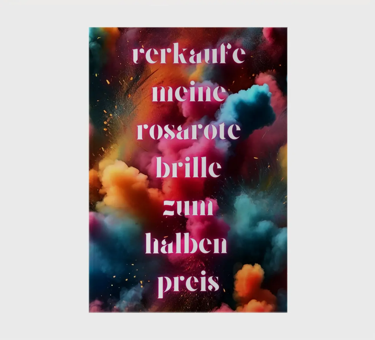 Sell my rose-coloured glasses at half price notebook by ArtDesign by KBK