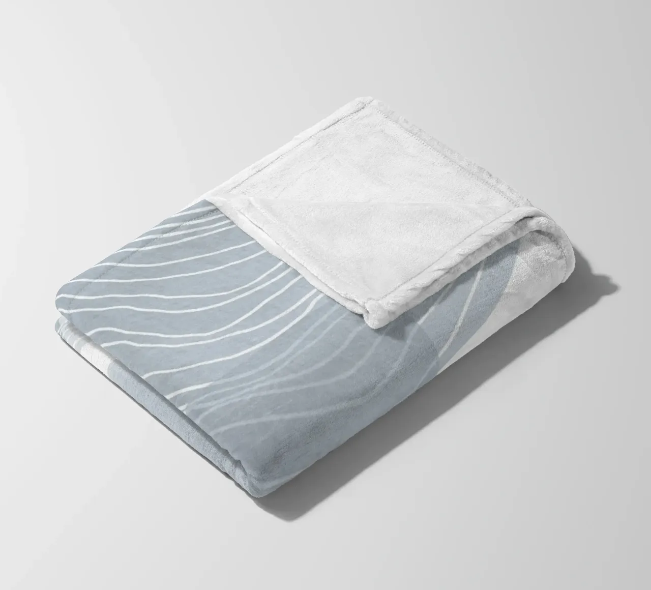 Line art geometriche astratte coperta in pile da Melloi Art Print