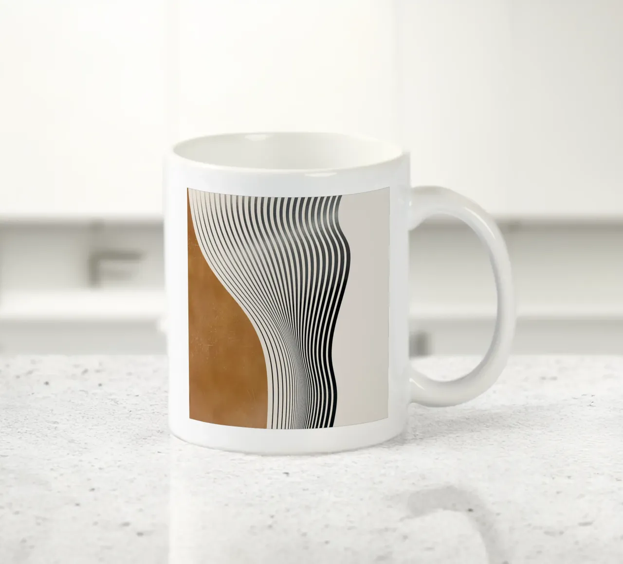 Abstract 18-2 keramische mok van ThingDesign