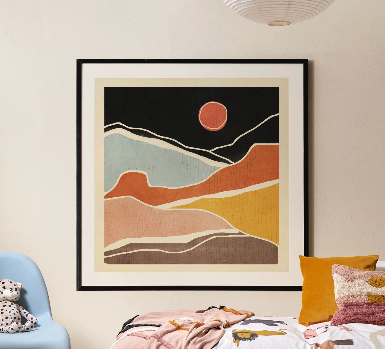Abstract Art Landscape 47 poster by ThingDesign