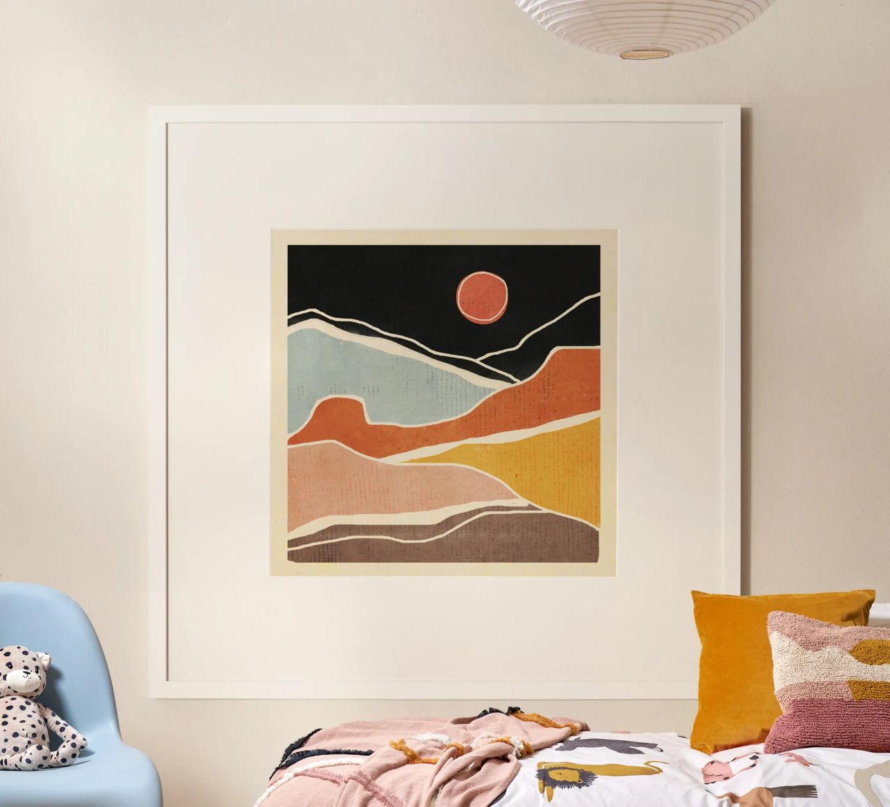 Abstract Art Landscape 47 poster by ThingDesign