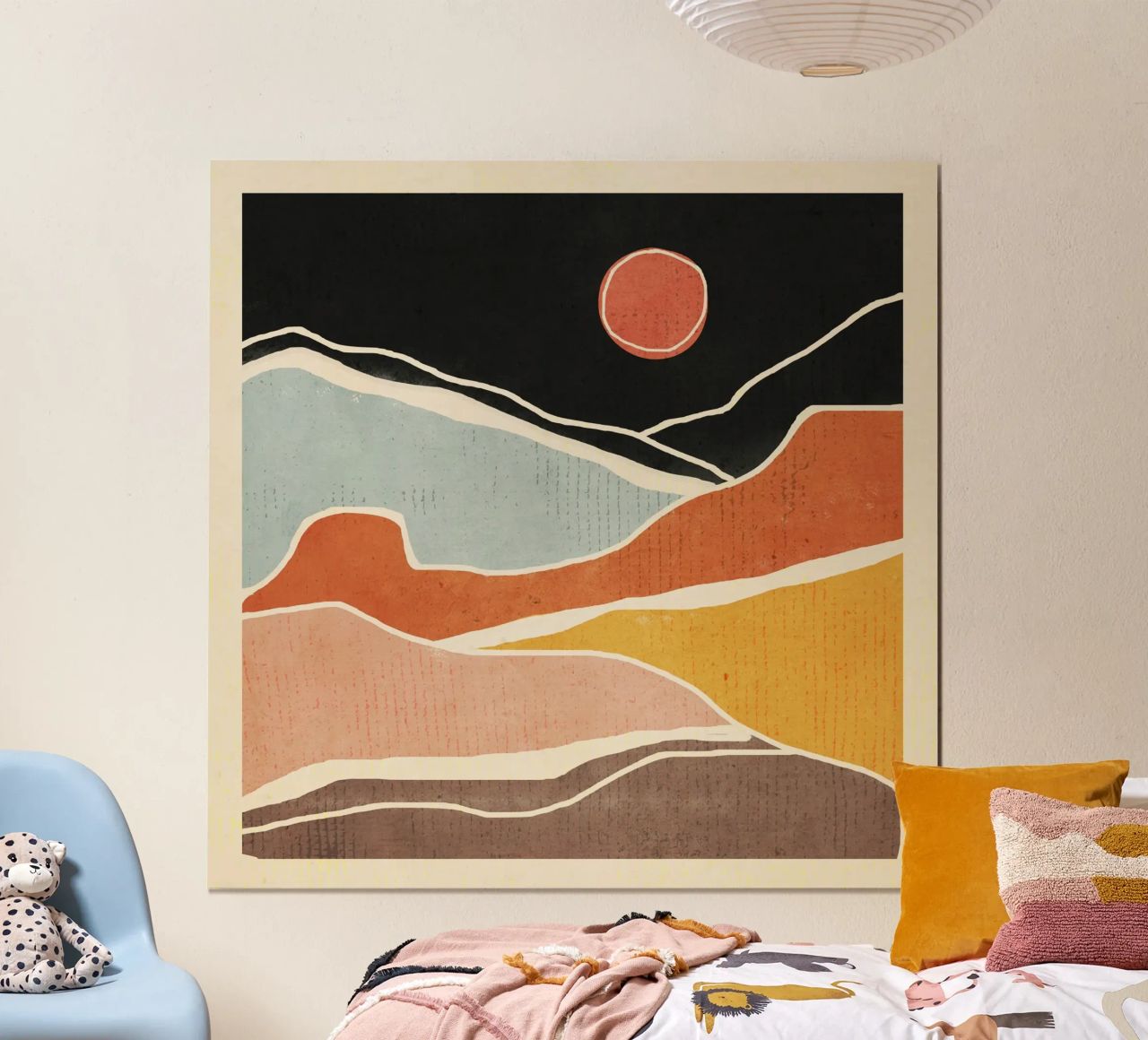 Abstract Art Landscape 47 poster by ThingDesign