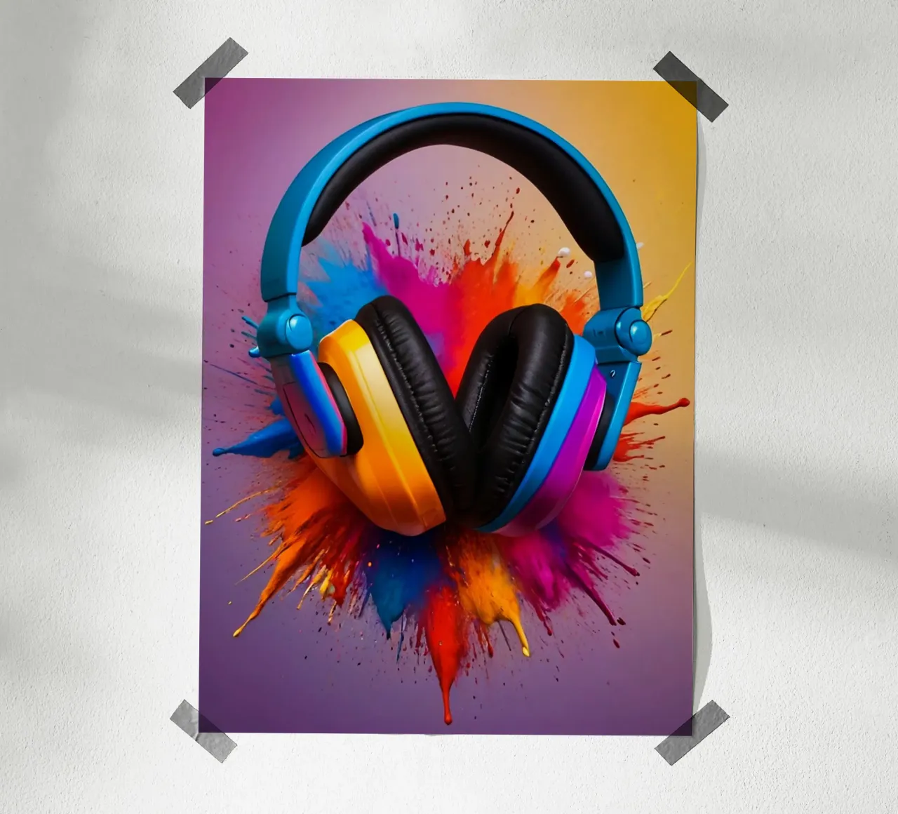 Cuffia III poster da ArtDesign by KBK