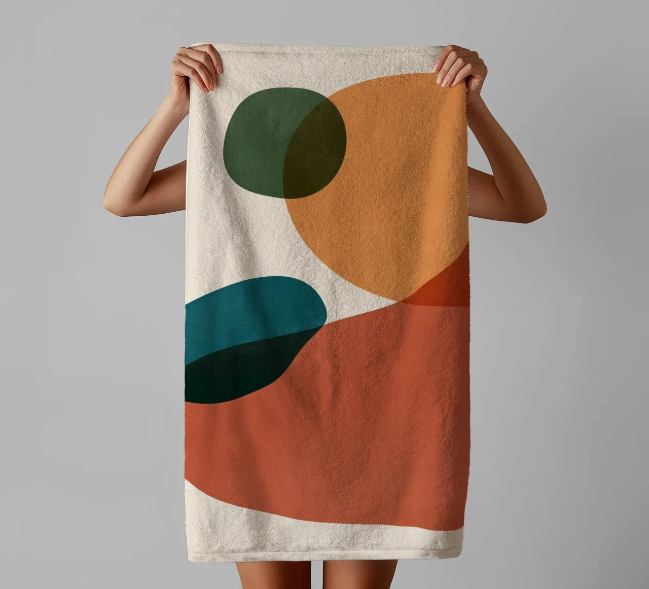 Abstract Shapes 27 towel by ThingDesign