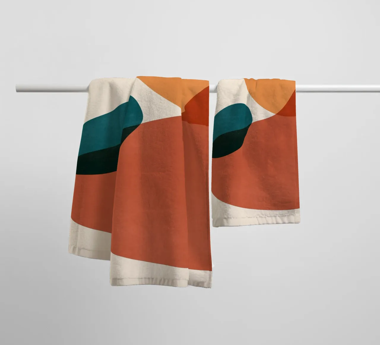 Abstract Shapes 27 towel by ThingDesign