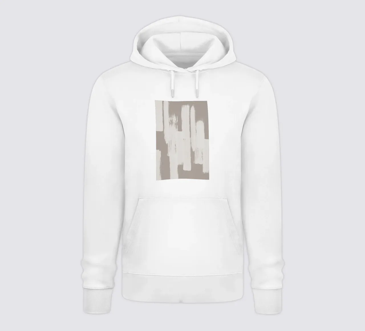 Pennellate astratte felpa con cappuccio da Melloi Art Print