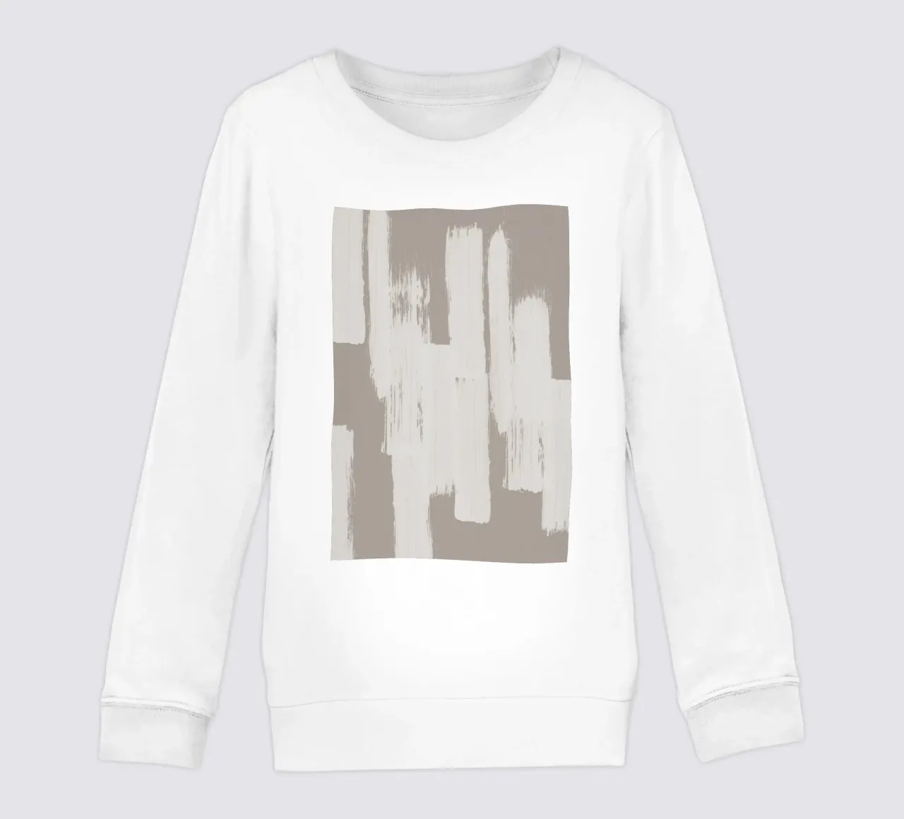 Pennellate astratte felpa bambino da Melloi Art Print