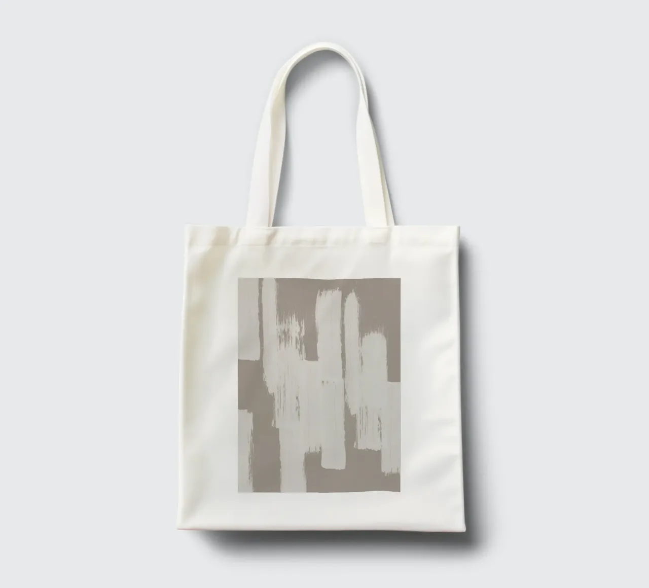 Pennellate astratte borsa in juta da Melloi Art Print