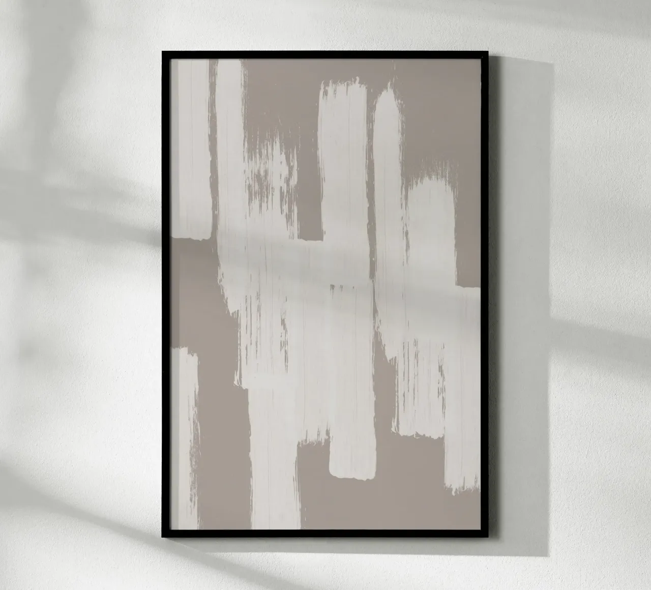 Pennellate astratte carta hahnemühle da Melloi Art Print