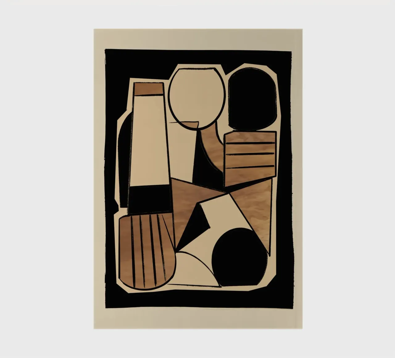 Abstract Line Shapes 9 notebook by ThingDesign