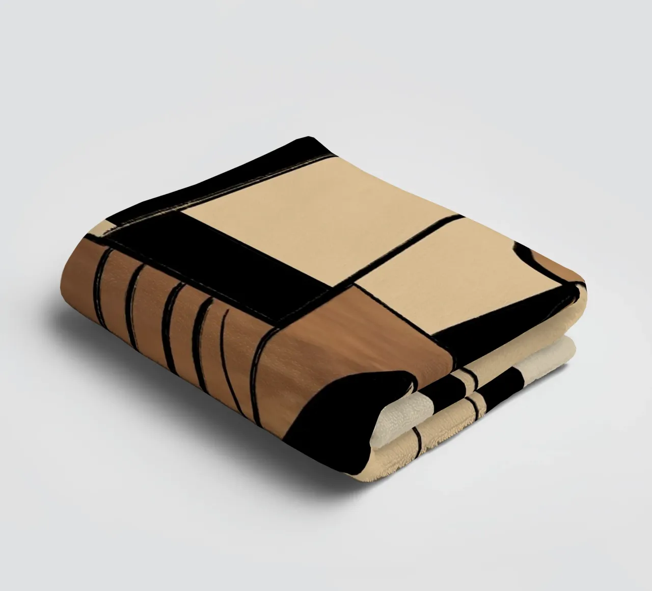 Forme lineari astratte 9 asciugamano da bagno da ThingDesign
