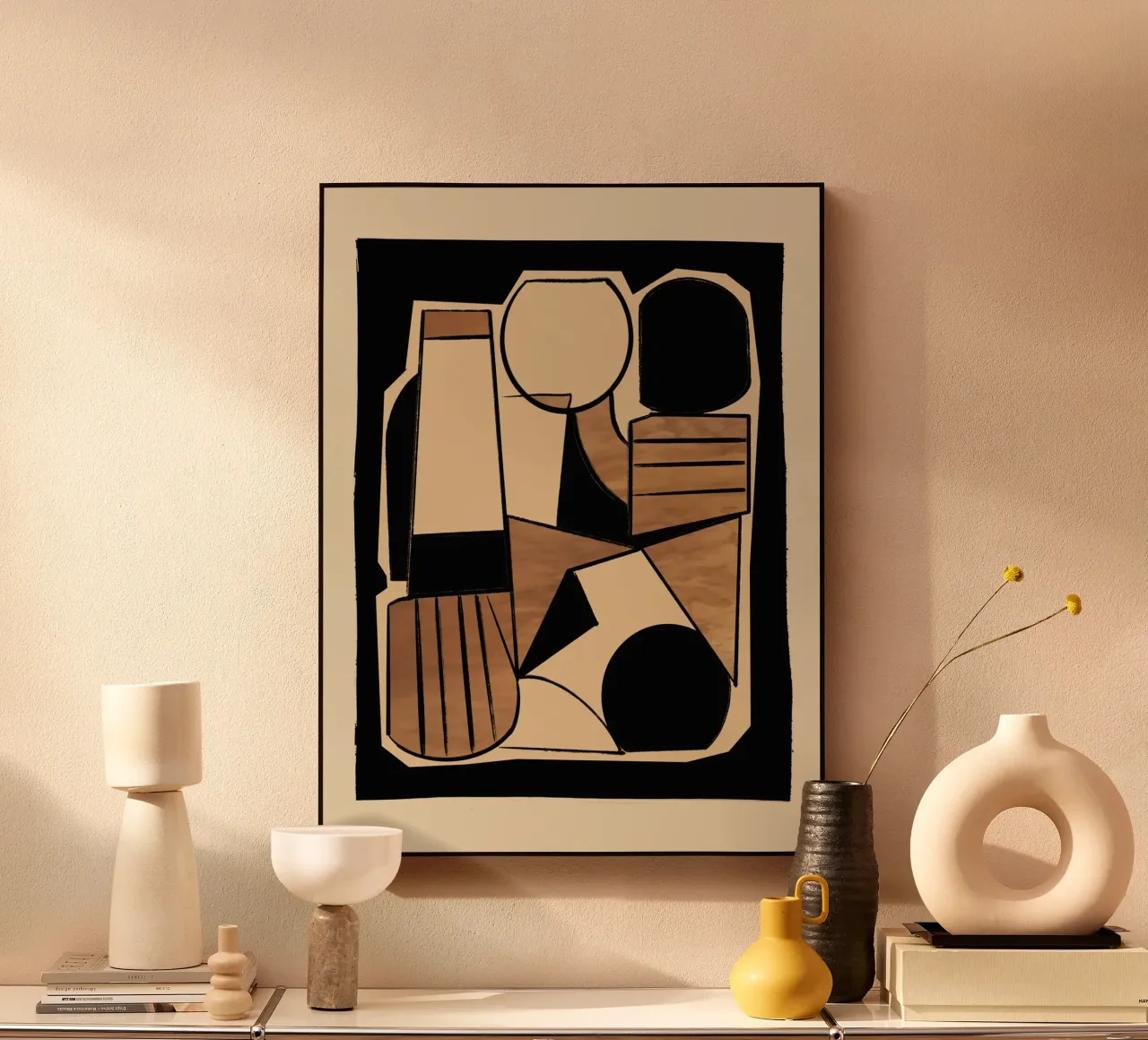 Forme lineari astratte 9 plexiglass da ThingDesign