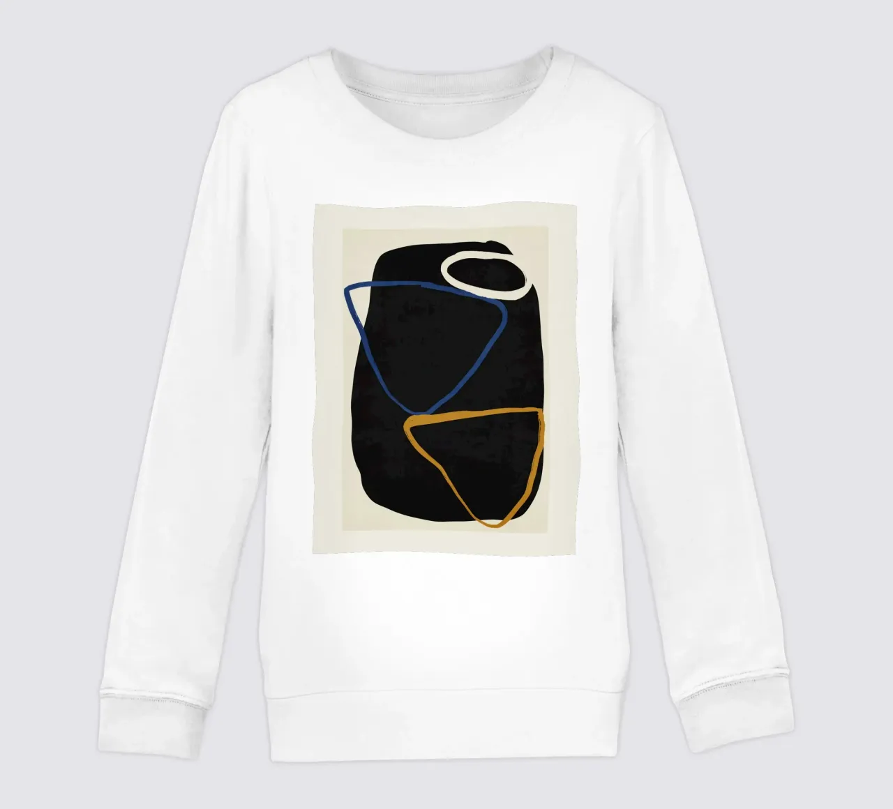 Linea astratta 115 felpa bambino da ThingDesign