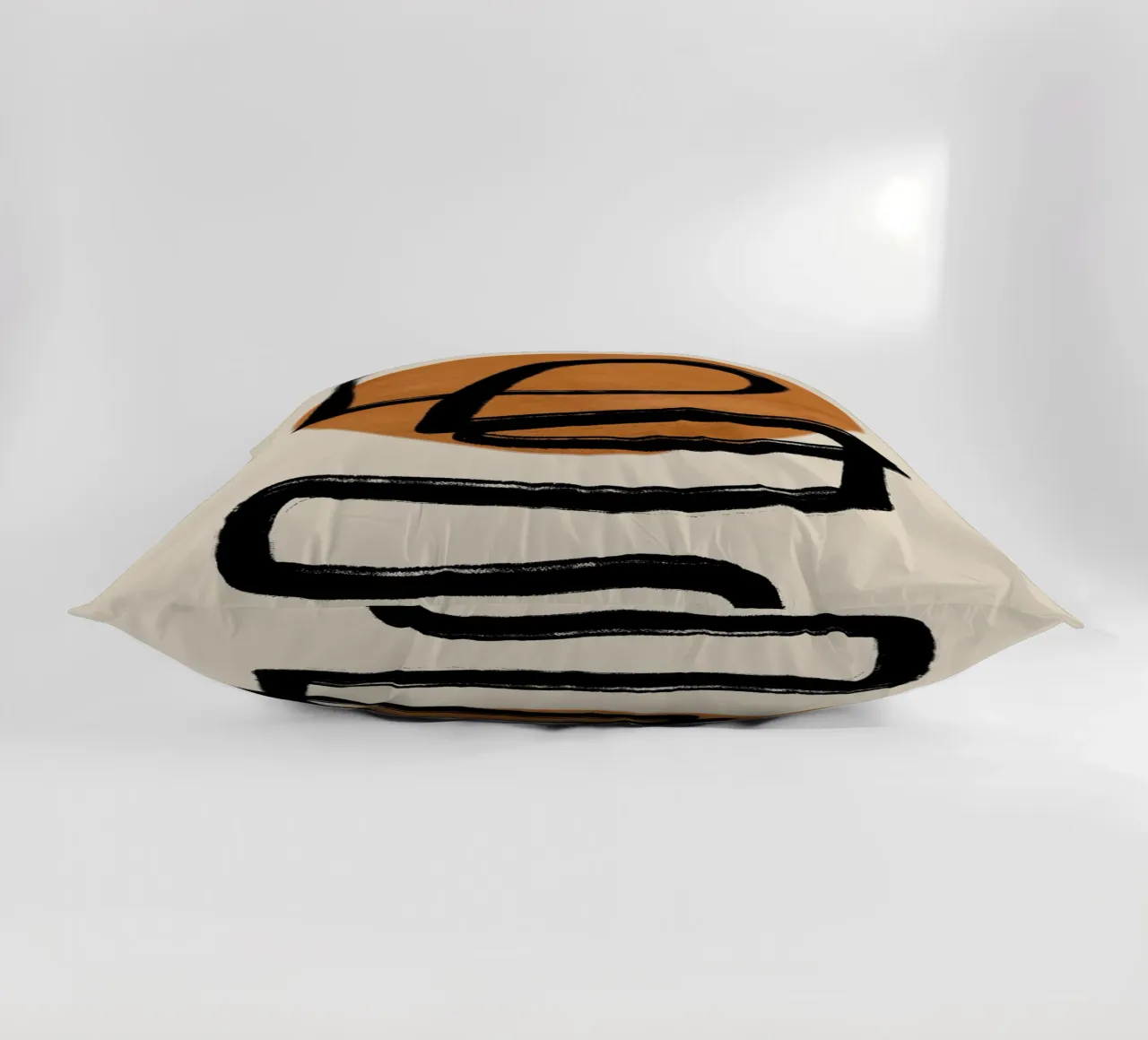 Line art astratta 97 cuscino da ThingDesign