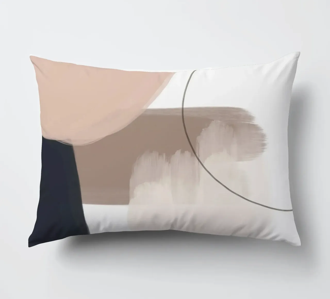 Formas geométricas abstractas cojín de Melloi Art Print