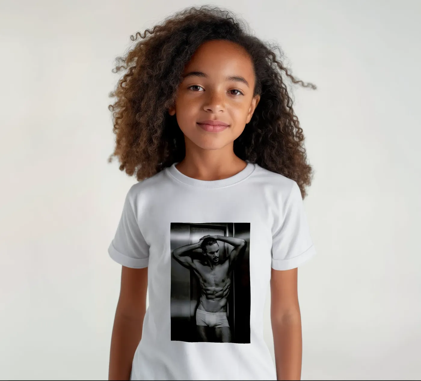 Always Take The Elevator t-shirt bambini da Marie Bärsch
