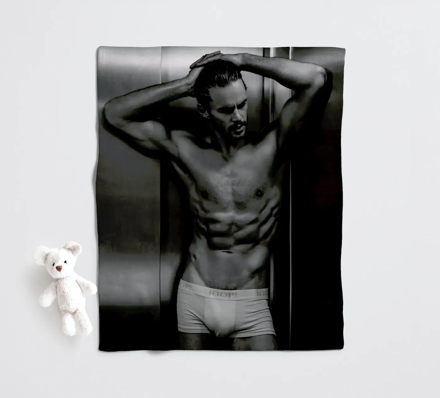 Always Take The Elevator fleecedeken van Marie Bärsch