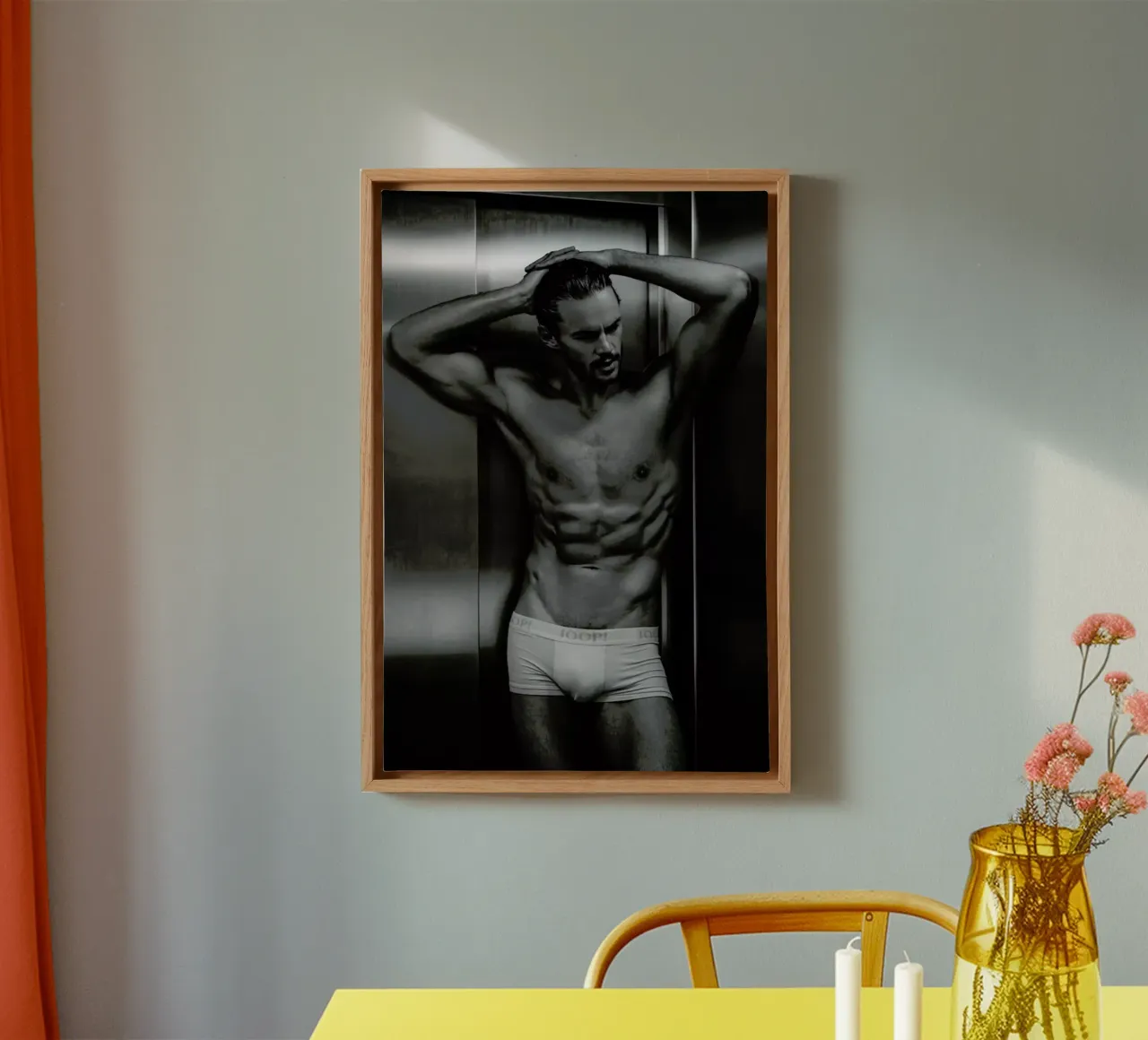 Always Take The Elevator tela da Marie Bärsch