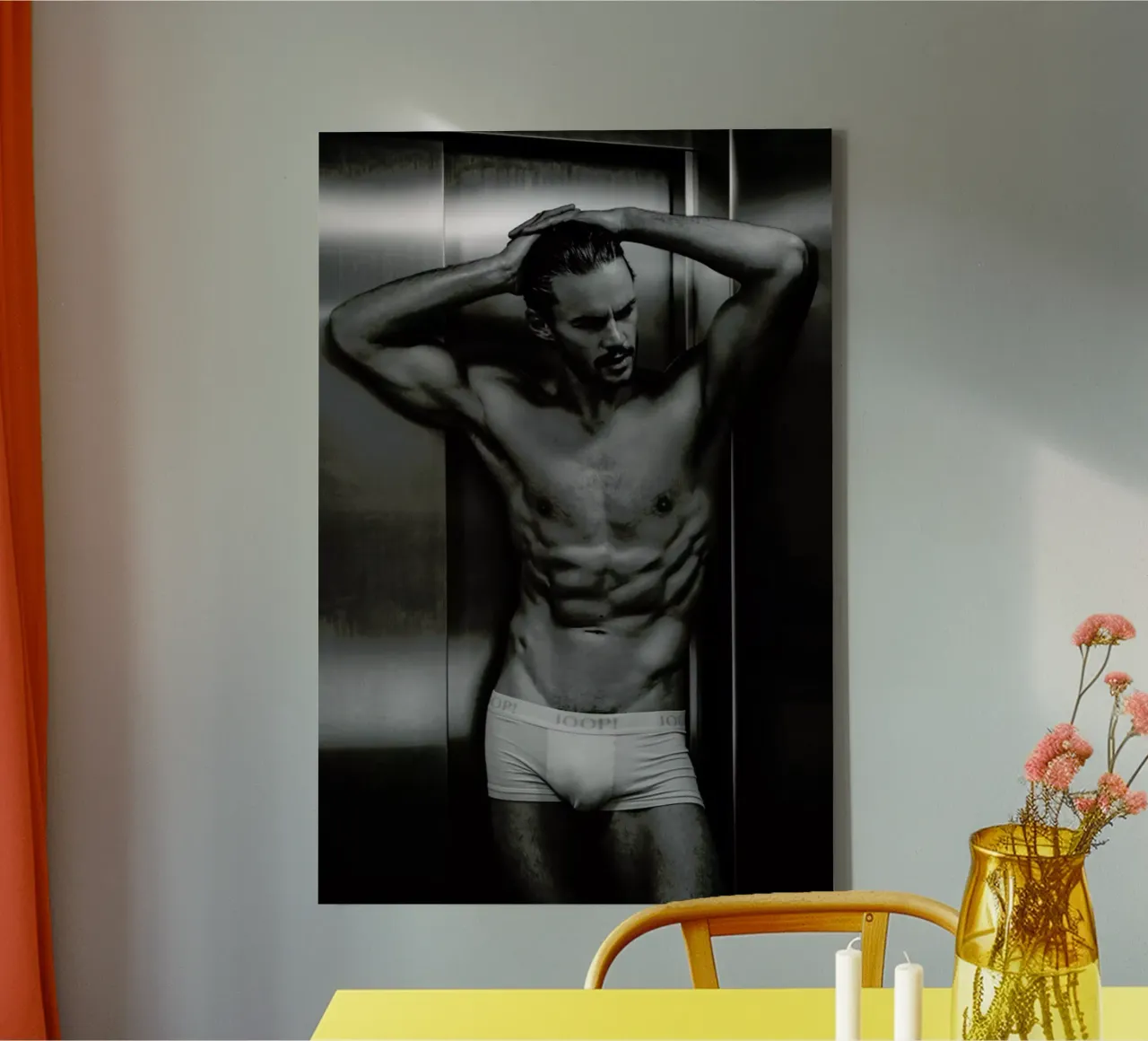 Always Take The Elevator tela da Marie Bärsch