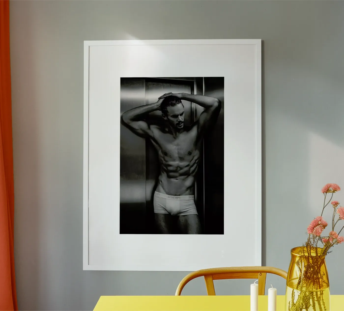 Always Take The Elevator poster van Marie Bärsch