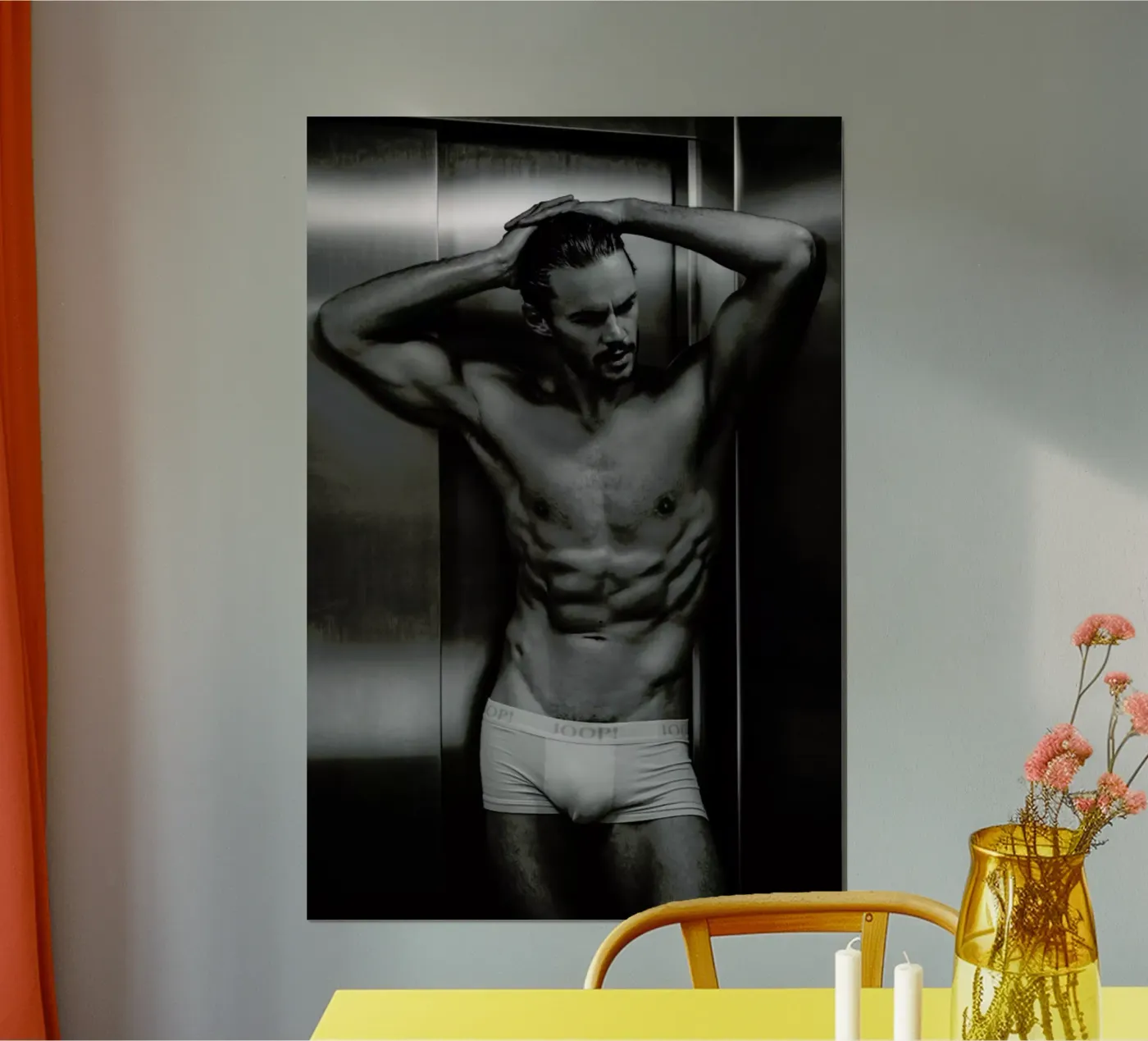 Always Take The Elevator poster van Marie Bärsch