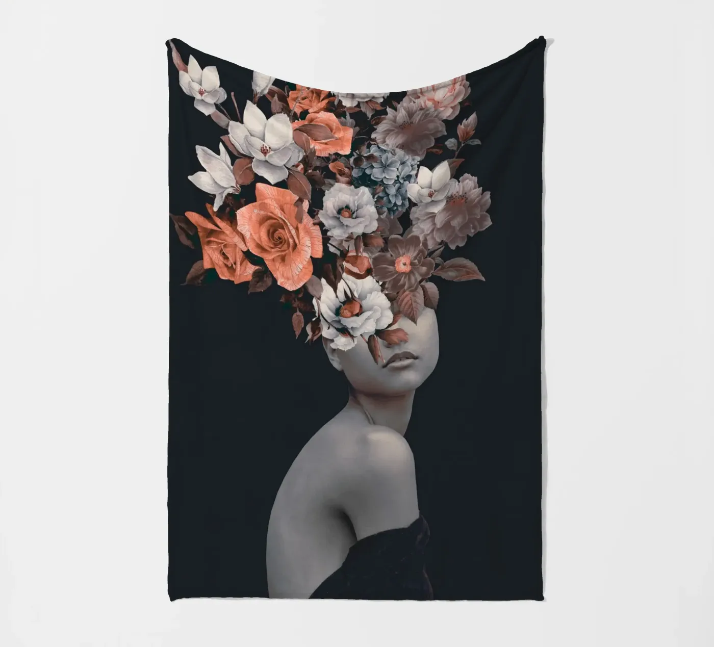 Bloom 11 fleece blanket by dada22