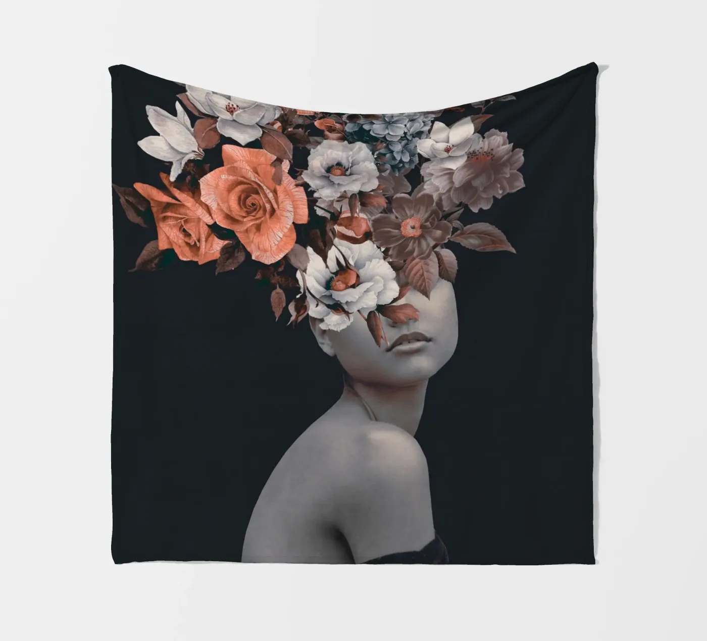 Bloom 11 fleece blanket by dada22