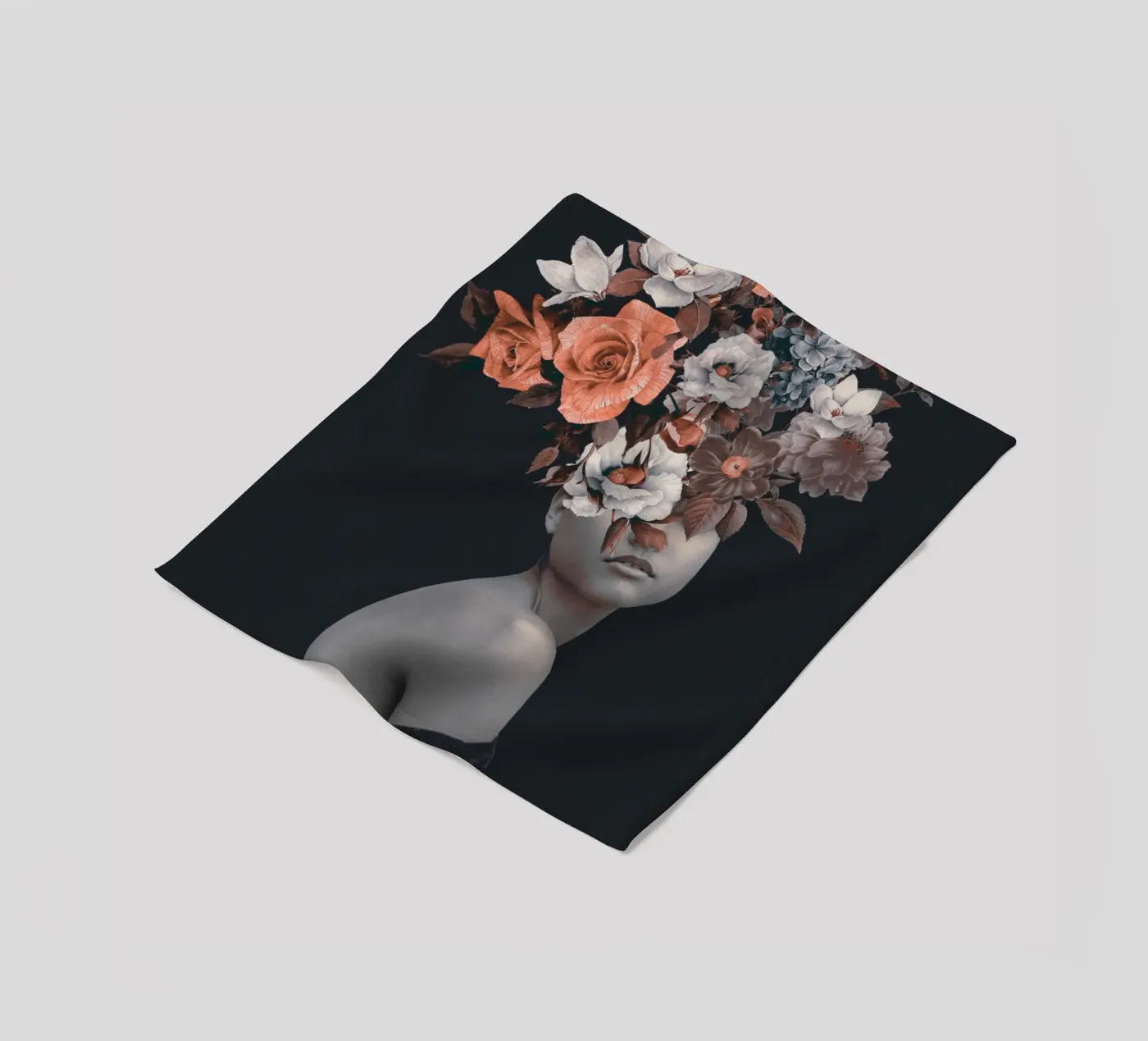 Bloom 11 fleece blanket by dada22