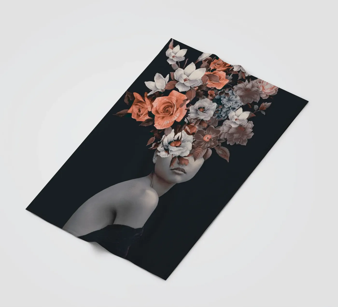 Bloom 11 fleece blanket by dada22
