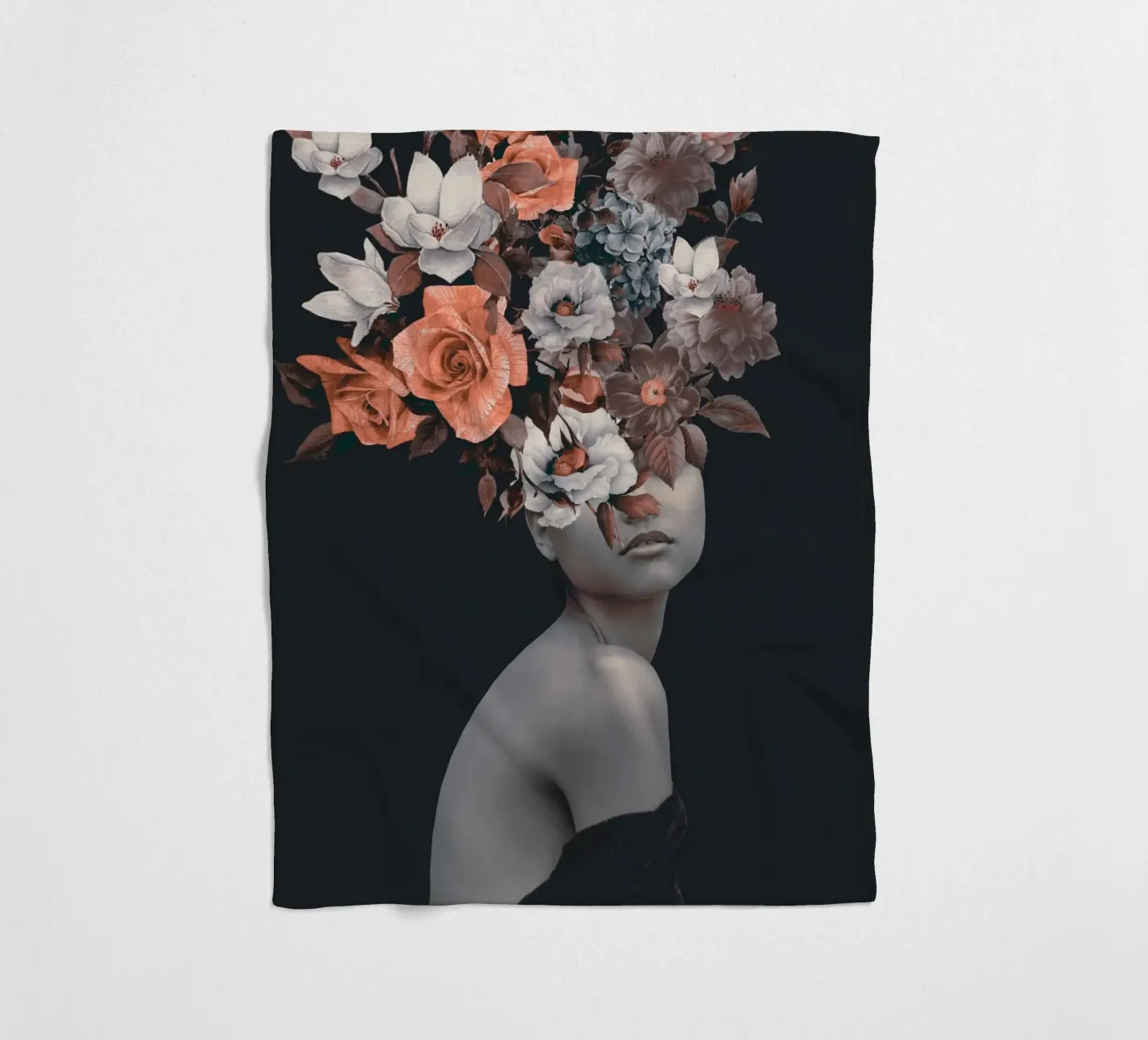 Bloom 11 fleece blanket by dada22