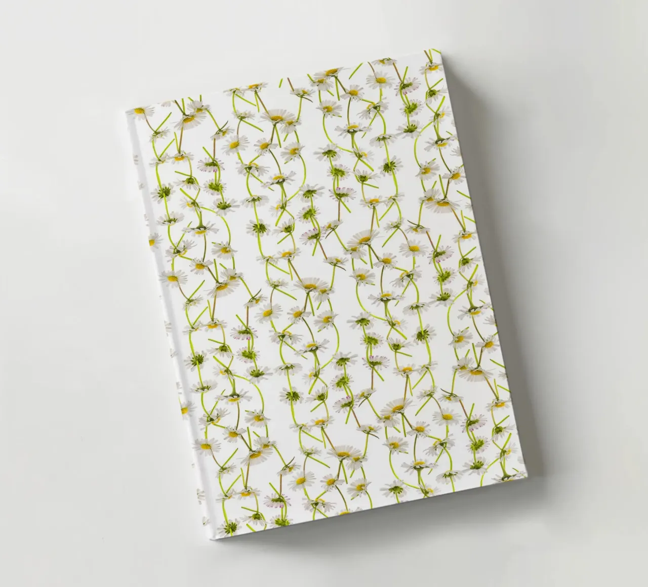Daisies in a delicate chain notebook by Curious Collections by Marielle Leenders
