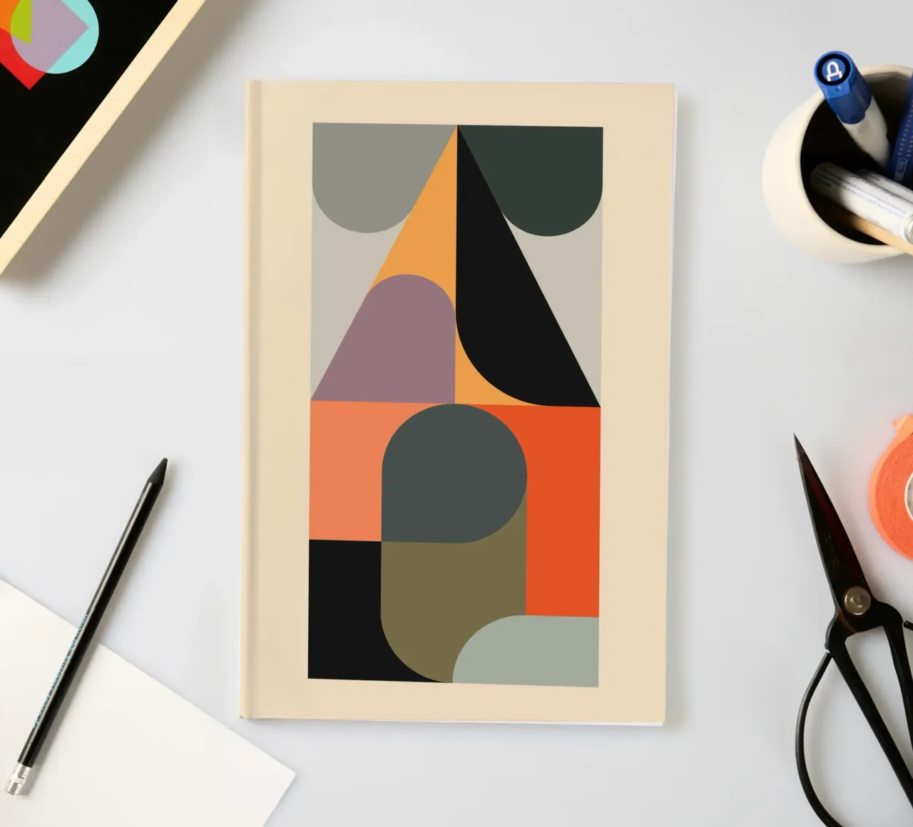 Modern Abstraction 15 notebook by Gaite