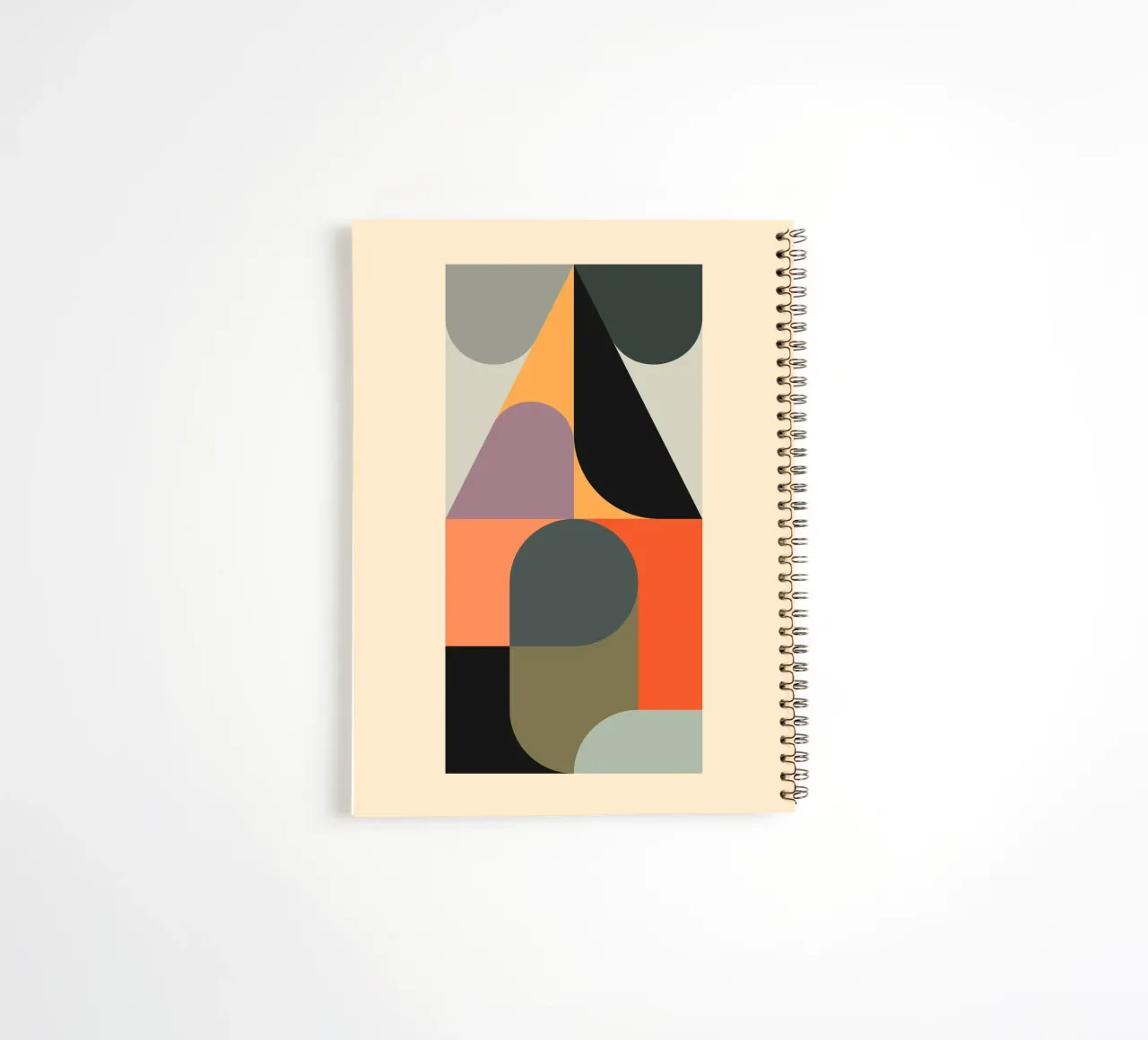 Modern Abstraction 15 spiral notebook by Gaite