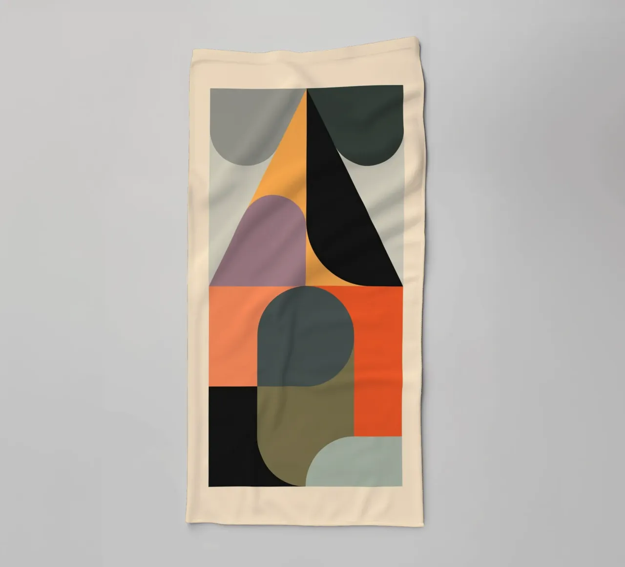 Modern Abstraction 15 towel by Gaite