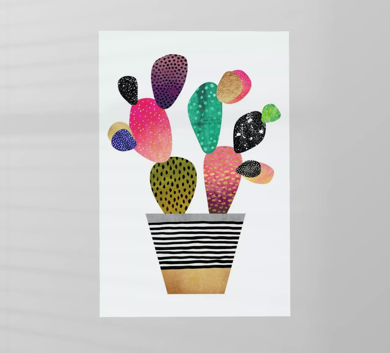 Happy Cactus pellicola backlit da Elisabeth Fredriksson