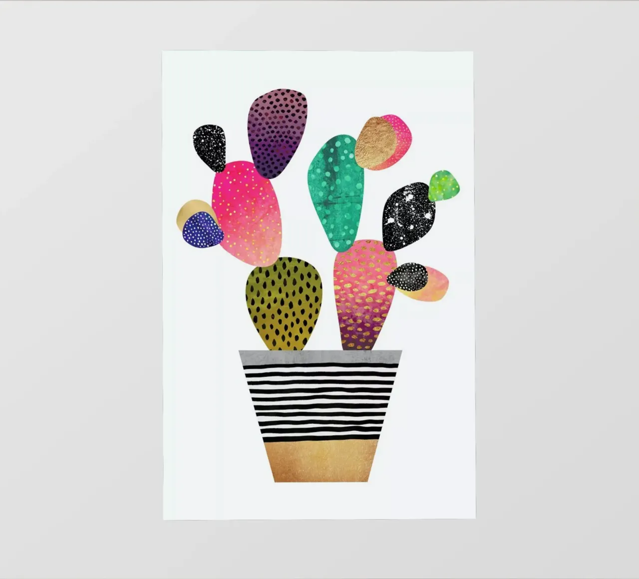 Happy Cactus pellicola backlit da Elisabeth Fredriksson