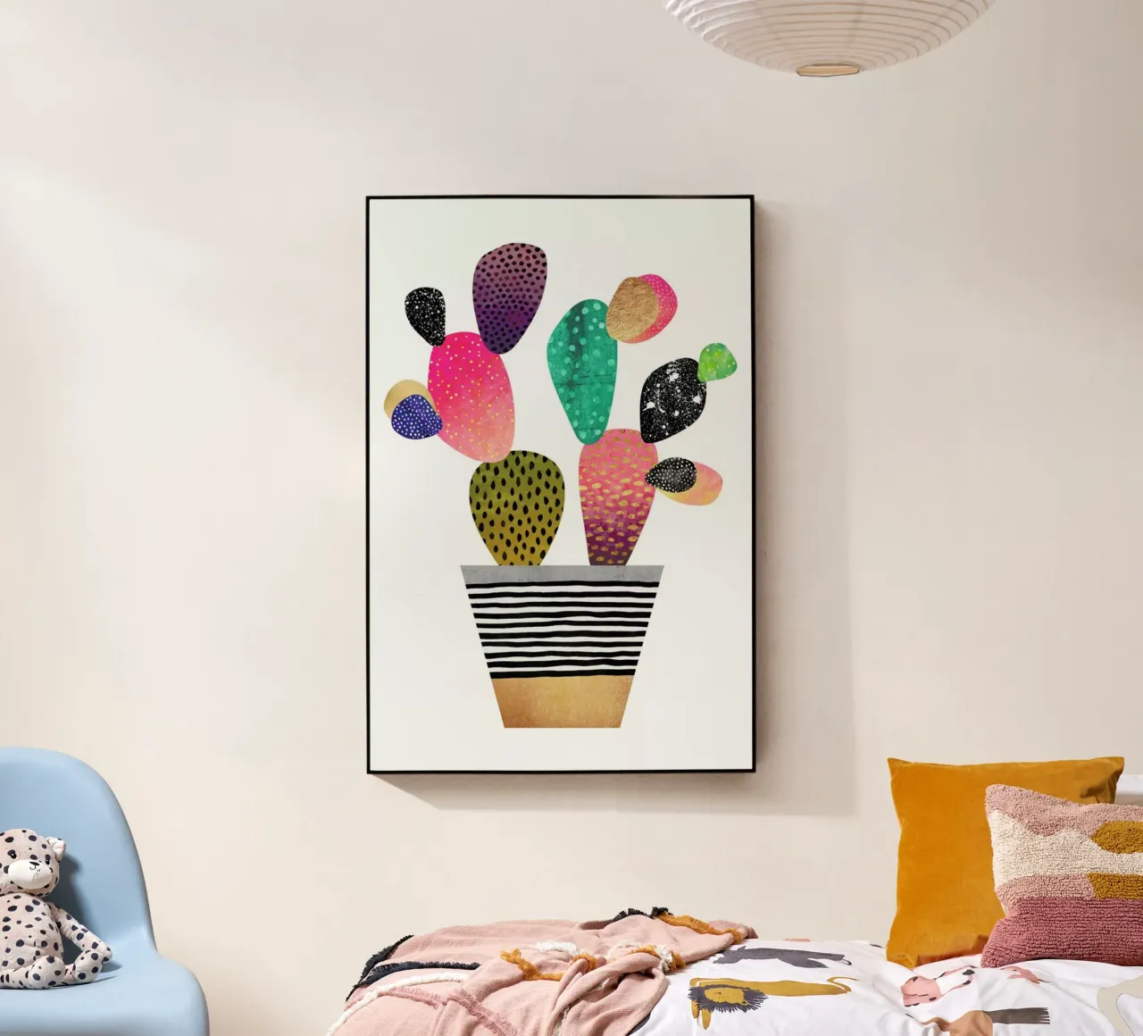 Happy Cactus plexiglass da Elisabeth Fredriksson