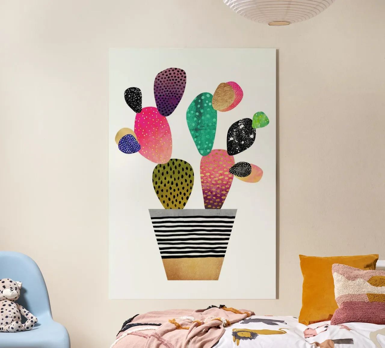 Happy Cactus plexiglass da Elisabeth Fredriksson