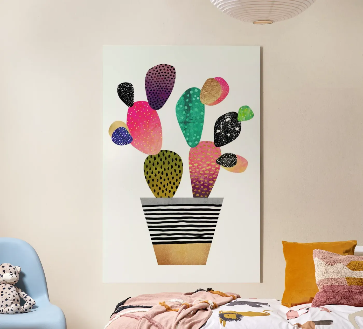 Happy Cactus plexiglass da Elisabeth Fredriksson