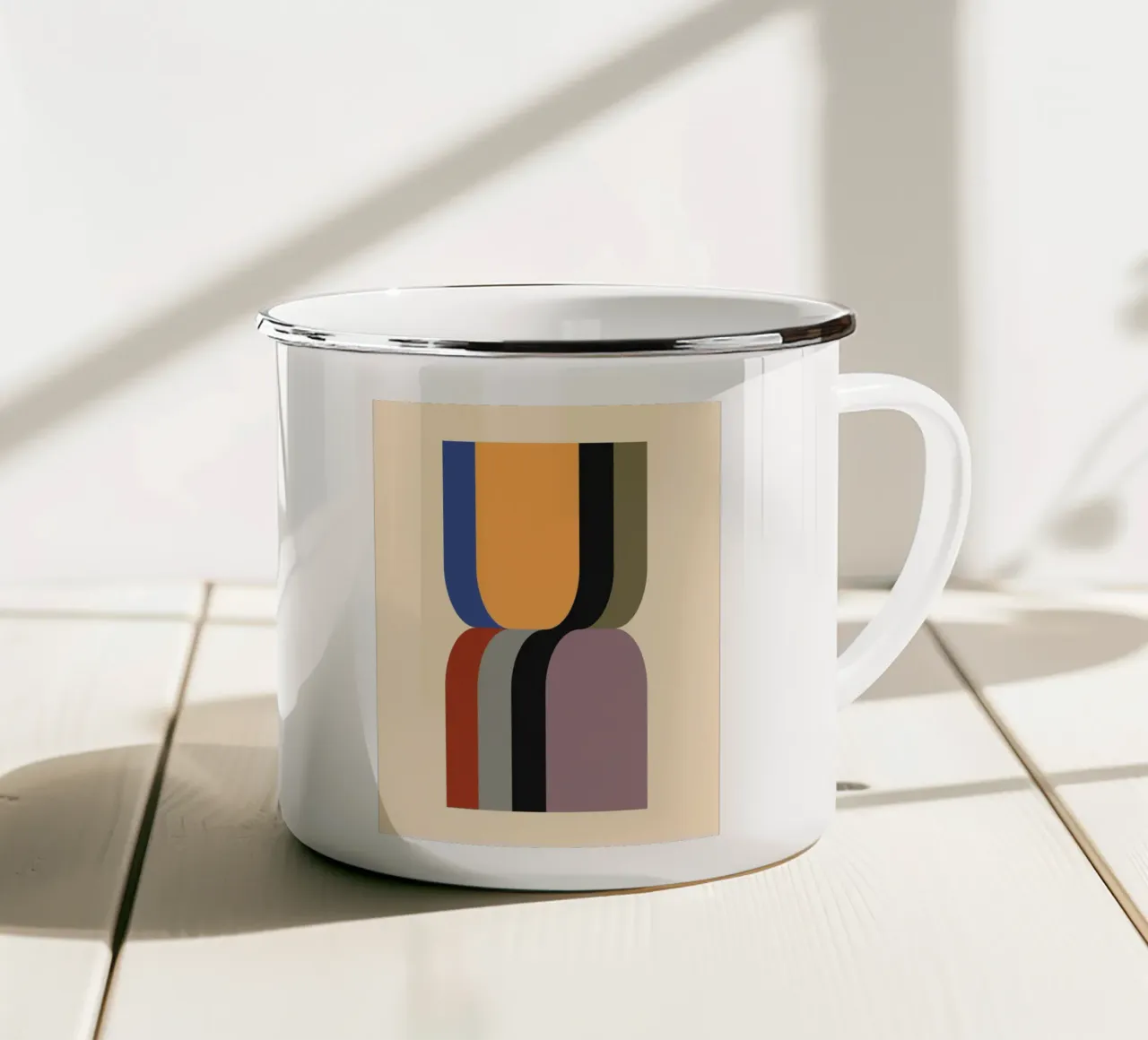 Minimalista 63 tazza in smalto da Gaite