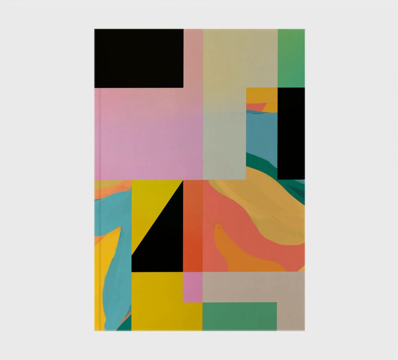 Modern Abstraction 9 notebook by Gaite