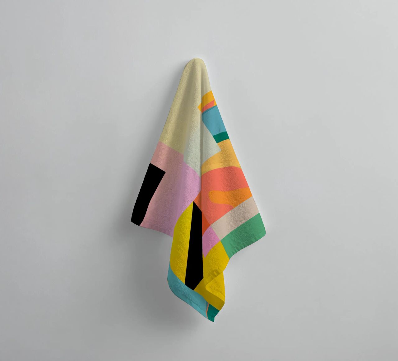 Modern Abstraction 9 towel by Gaite