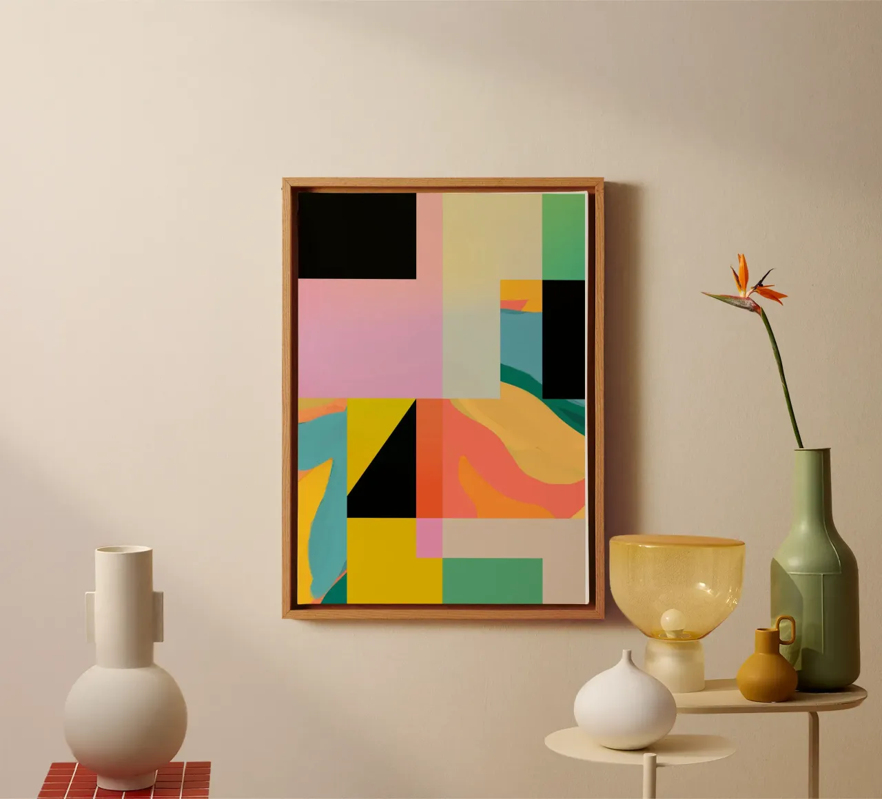 Abstraction moderne 9 toile de Gaite